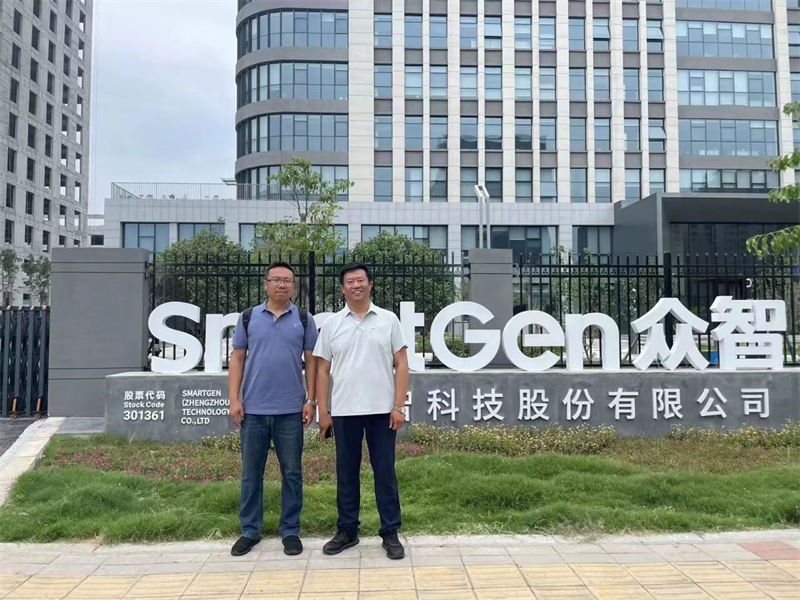 伟德国际victor1946赴紫荆科技园和郑州众智科技股份有限公司开展访企拓岗走访活动纪实