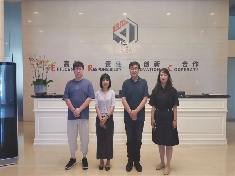 【访企拓岗在行动】伟德国际victor1946赴爱瑞克（大连）安全技术集团有限公司开展访企拓岗促就业专项行动