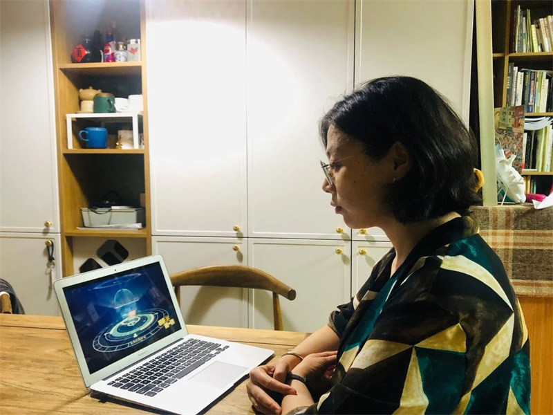 伟德国际victor1946组织师生观看“牢记殷殷嘱托，强国复兴有我”2023年辽宁省开学第一课“云”直播 (7)